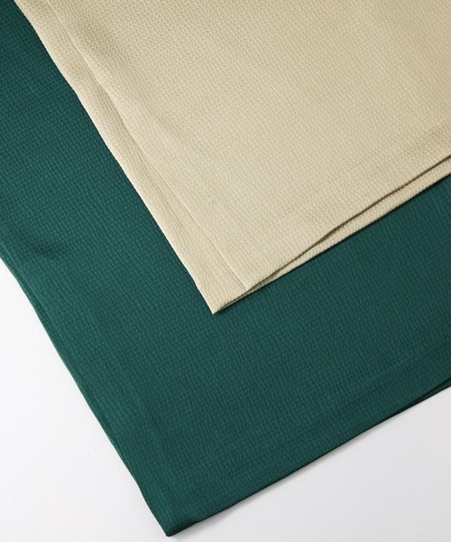 Gready Brilliant（グレディブリリアン）の「ハンマーサテンワイド（その他パンツ・レディース・グリーン/ライトベージュ・38）」の15枚目の写真