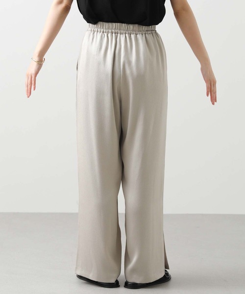 Gready Brilliant（グレディブリリアン）の「ハンマーサテンワイド（その他パンツ・レディース・グリーン/ライトベージュ・38）」の12枚目の写真