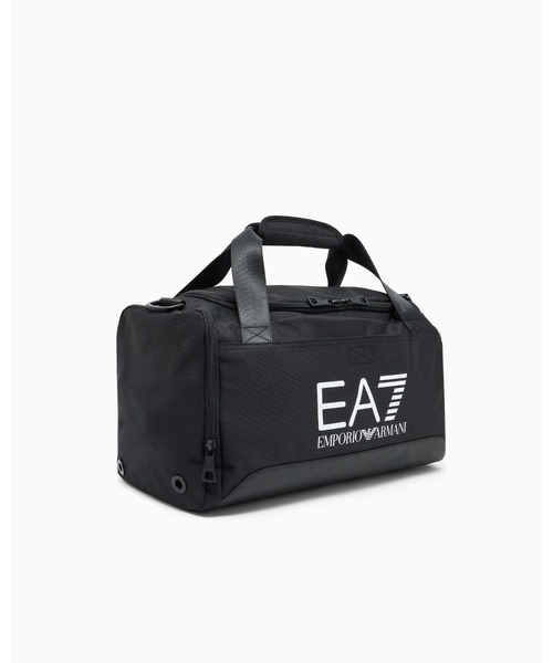 EMPORIO ARMANI EA7（エンポリオアルマーニイーエーセブン）の「【エンポリオ アルマーニ EA7】Train Core ジムバッグ オーバーサイズEA7ロゴ スモール（ドラムバッグ・メンズ・ブラック・FREE）」の4枚目の写真