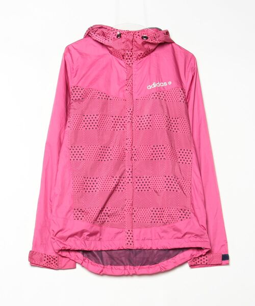 アディダス ピンク ジップアップジャケット adidas ピンク ジップ