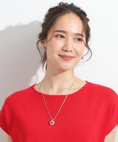 SHOO・LA・RUE（シューラルー）の「【2WAY】変形ドロップメタルネックレス（ネックレス・レディース・シルバー/ゴールド/ピンクゴールド・00）」の4枚目の写真