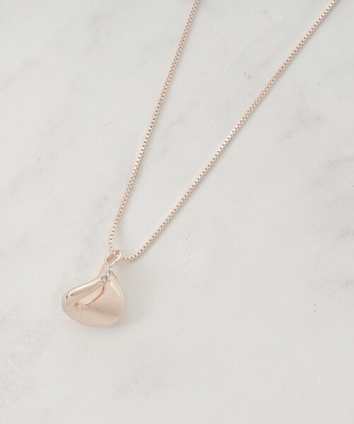 SHOO・LA・RUE（シューラルー）の「【2WAY】変形ドロップメタルネックレス（ネックレス・レディース・シルバー/ゴールド/ピンクゴールド・00）」の5枚目の写真
