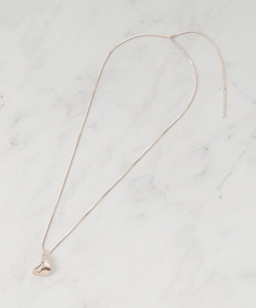 SHOO・LA・RUE（シューラルー）の「【2WAY】変形ドロップメタルネックレス（ネックレス・レディース・シルバー/ゴールド/ピンクゴールド・00）」の6枚目の写真