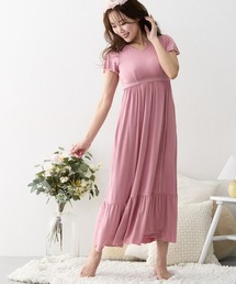 Nissen glamor（ニッセングラマー）の「【大きい胸専用】るなさんコラボ　ナイトブラ一体型ルームワンピース（EFカップ相当）（ルームワンピース）」