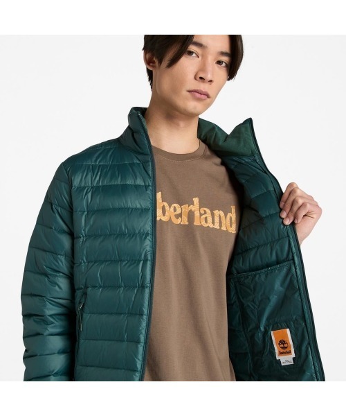 Timberland（ティンバーランド）の「ダウン パファー ジャケット メンズ（ナイロンジャケット・メンズ・グリーン・LARGE/MEDIUM/SMALL/X-LARGE/XX-LARGE）」の3枚目の写真