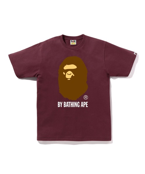 A BATHING APE(アベイシングエイプ)の「BY BATHING APE TEE(Tシャツ/カットソー・メンズ・ホワイト/バーガンディー/ブルー/ブラック/グレー/ライトグリーン/ネイビー/ブラウン・LARGE/X-LARGE/XX-LARGE/XXX-LARGE/SMALL/MEDIUM)」の8枚目の写真