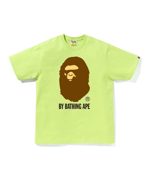 A BATHING APE(アベイシングエイプ)の「BY BATHING APE TEE(Tシャツ/カットソー・メンズ・ホワイト/バーガンディー/ブルー/ブラック/グレー/ライトグリーン/ネイビー/ブラウン・LARGE/X-LARGE/XX-LARGE/XXX-LARGE/SMALL/MEDIUM)」の5枚目の写真