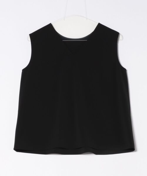 ADORE(アドーア)の「コンパクトプレーンストレッチノースリブラウス(シャツ/ブラウス・レディース・ピンク/ブラック/グレー・38)」の8枚目の写真