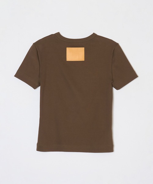 G.V.G.V.(ジーヴィージーヴィー)の「RIB H/S TEE(Tシャツ/カットソー・レディース・ブラウン/ネイビー/カーキ/ホワイト/ブラック・ONE SIZE)」の10枚目の写真
