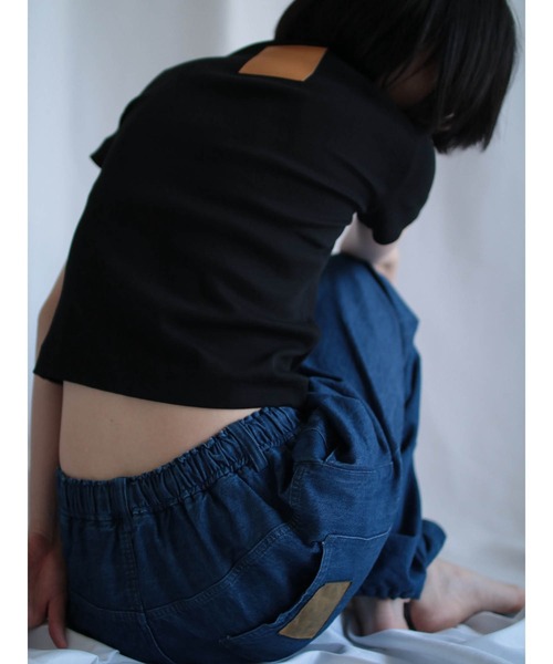 G.V.G.V.(ジーヴィージーヴィー)の「RIB H/S TEE(Tシャツ/カットソー・レディース・ブラウン/ネイビー/カーキ/ホワイト/ブラック・ONE SIZE)」の21枚目の写真