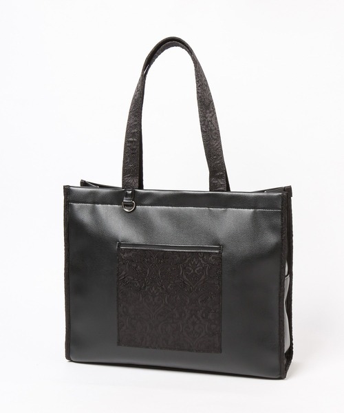 【HARE(ハレ)】ブラック トートバッグ 楽天市場】(M)レザーパーツトートBAG HARE ハレ バッグ トート