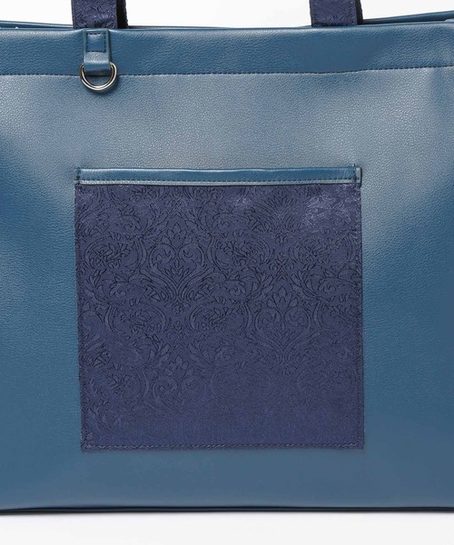 HARE（ハレ）の「BIGマルチポケットトート(HARE)（トートバッグ・レディース・ブラック/ブルー・FREE）」の21枚目の写真