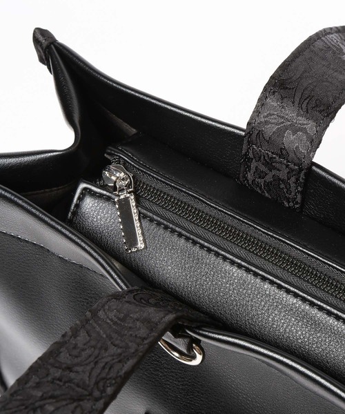 HARE（ハレ）の「BIGマルチポケットトート(HARE)（トートバッグ・レディース・ブラック/ブルー・FREE）」の9枚目の写真