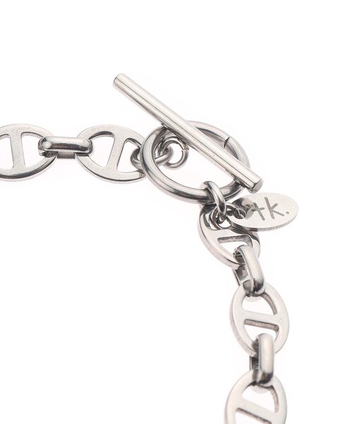 tk.TAKEO KIKUCHI(ティーケータケオキクチ)の「ステンレスアソートチェーンブレスレット(ブレスレット・メンズ・シルバー系2/シルバー系/シルバー系1・00)」の6枚目の写真
