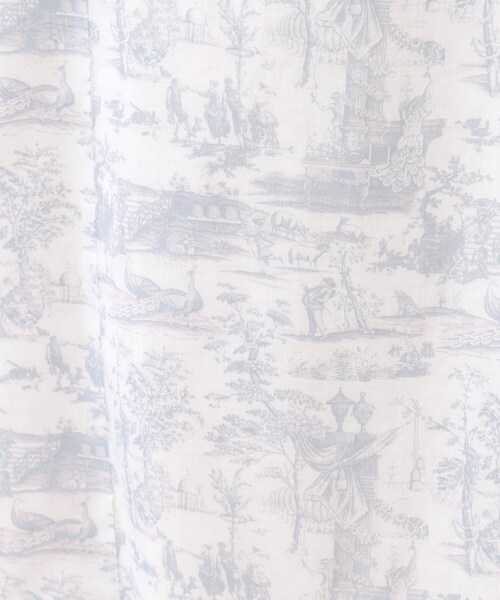LAURA ASHLEY(ローラアシュレイ)の「【STORY掲載!/コットン100%/同柄アイテムあり】ブレイスミス トワル柄 ワンピース(ワンピース・レディース・ホワイト系3/ネイビー系・38/40)」の14枚目の写真