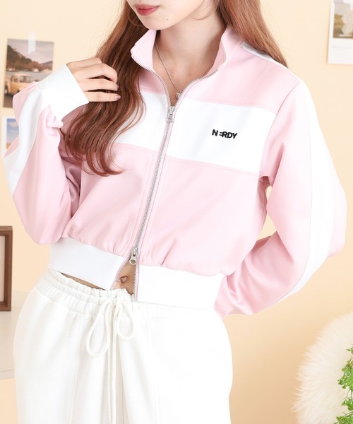 NERDY（ノルディ）の「カラーブロックトラックトップ（ジャージ）」 - WEAR