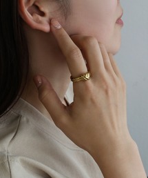 colleca la | [stainless]ステンレス・ノットリング〈金属アレルギー対応〉(リング)