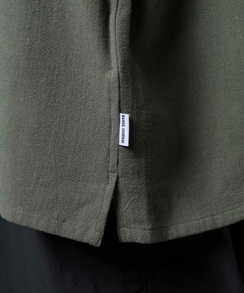 BANKS(バンクス)の「BANKS JOURNAL LINEN SOLID SS SHIRT リネンソリッド半袖シャツ(シャツ/ブラウス・メンズ・オリーブ/ブラウン・L/XL/M)」の22枚目の写真