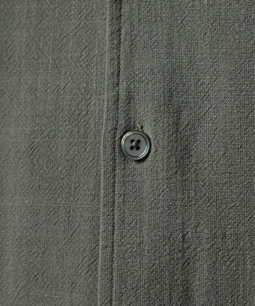 BANKS(バンクス)の「BANKS JOURNAL LINEN SOLID SS SHIRT リネンソリッド半袖シャツ(シャツ/ブラウス・メンズ・オリーブ/ブラウン・L/XL/M)」の20枚目の写真
