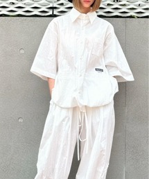 Jayne K（ジェーンケー）の「【Jayne K/ジェーン ケー】Washer drawstring shirt（シャツ/ブラウス）」