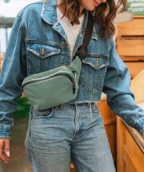 ChicoBag(チコバッグ)の「ChicoBag/チコバッグ Belt Bag rePETe + Refine(ボディバッグ/ウエストポーチ・レディース・ブラック/B/A・FREE)」の7枚目の写真