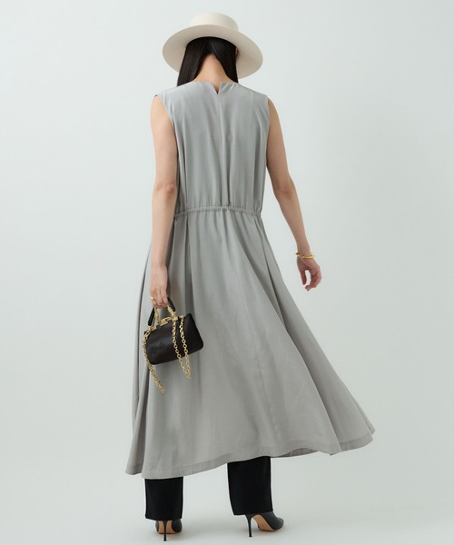 Chaos（カオス）の「Chaos(カオス)/ シルファワンピース（ワンピース・レディース・ネイビー/ライトグレー・FREE）」の4枚目の写真