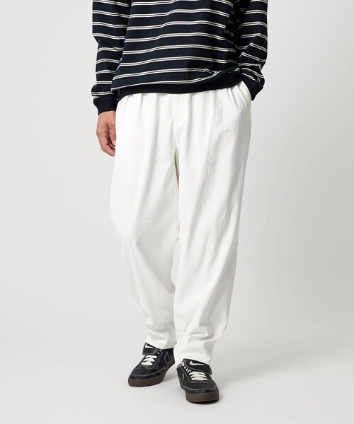 TC/FLAX オックス バルーン イージー パンツ（その他パンツ