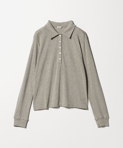 セール】＜Steven Alan＞ラメ ジャージー ポロカットソー（Tシャツ