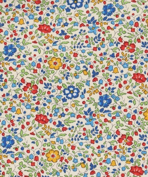 NAIGAI（ナイガイ）の「LICIE MADE WITH LIBERTY FABRIC Katie and Millie 綿100% 40ブロード 後結び ロングエプロン 70554012（エプロン・レディース・グリーン/ピンク/ネイビー・FREE）」の6枚目の写真