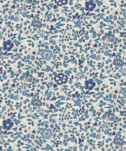 NAIGAI（ナイガイ）の「LICIE MADE WITH LIBERTY FABRIC Katie and Millie 綿100% 40ブロード 後結び ロングエプロン 70554012（エプロン・レディース・グリーン/ピンク/ネイビー・FREE）」の7枚目の写真