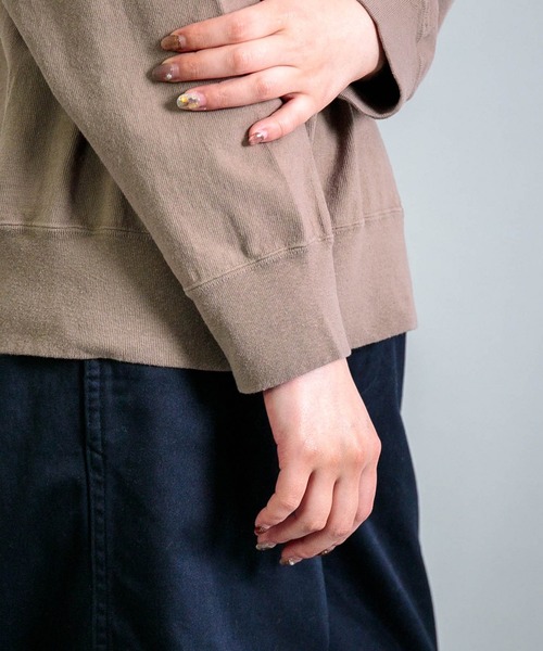 OMNIGOD womens / オムニゴッド] 8/天竺 ハイネックマニッシュ