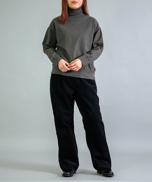 OMNIGOD womens / オムニゴッド] 8/天竺 ハイネックマニッシュ