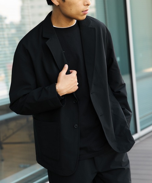 セール】撥水 フィルム ジャケット＆パンツ【セットアップ・防風