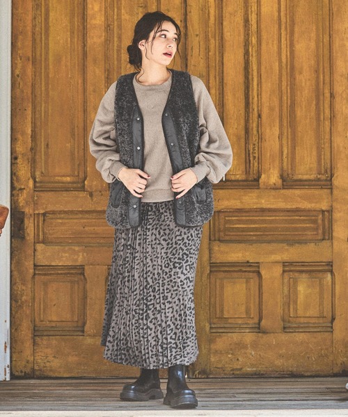 セール】アソートファーベスト（ベスト）｜niko and（ニコアンド