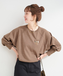 B.C STOCK | 手洗い可 / チェーンブローチ付きニットプルオーバー(ニット/セーター)