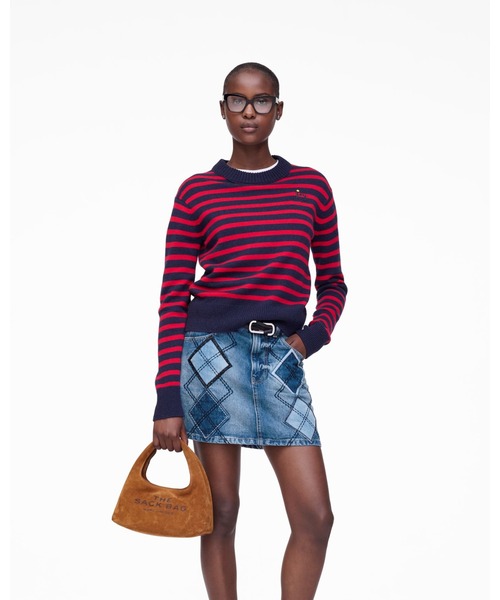 MARC JACOBS（マークジェイコブス）の「THE SUEDE MINI SACK BAG/ザ スエード サック バッグ ミニ（ショルダーバッグ・レディース・ブラウン系その他4・ONE SIZE）」の10枚目の写真