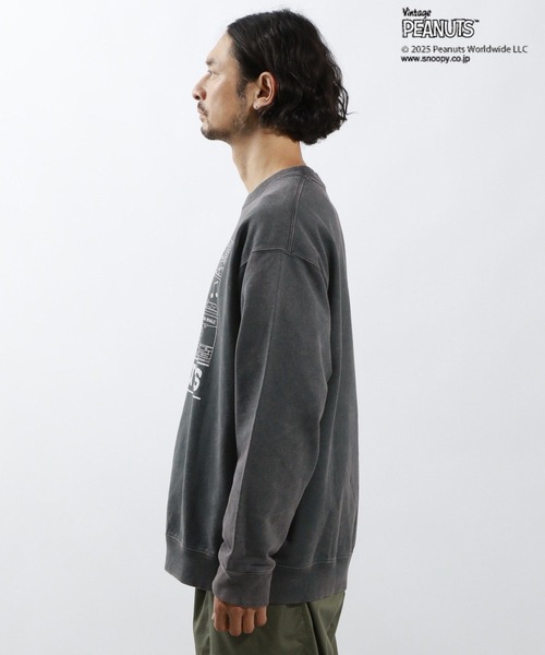 PEANUTS（ピーナッツ）の「［ユニセックス］【PEANUTS×BAYFLOW】ピーナッツアソートスウェット（スウェット・メンズ・イエロー/グリーン/ピンク/オフホワイト/チャコールグレー/杢グレー・MEDIUM/LARGE）」の18枚目の写真