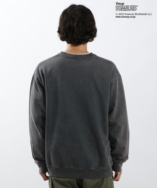 PEANUTS（ピーナッツ）の「［ユニセックス］【PEANUTS×BAYFLOW】ピーナッツアソートスウェット（スウェット・メンズ・イエロー/グリーン/ピンク/オフホワイト/チャコールグレー/杢グレー・MEDIUM/LARGE）」の19枚目の写真