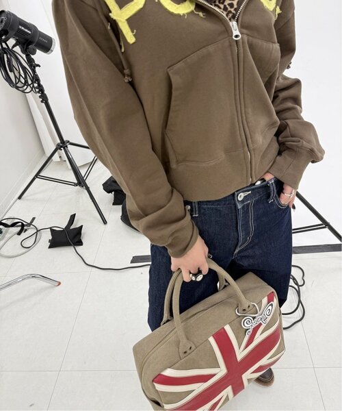 Oriens JOURNAL STANDARD（オリエンス ジャーナルスタンダード）の「《追加》ユニオンジャックボストンバッグ（ボストンバッグ・レディース・ベージュ・FREE）」の3枚目の写真