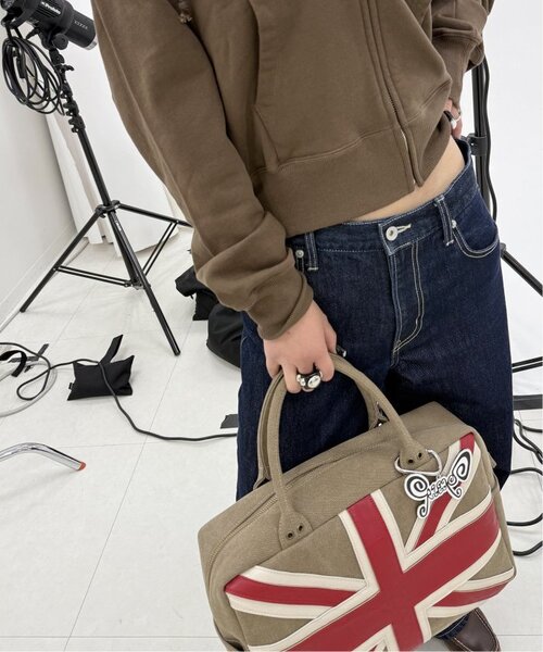 Oriens JOURNAL STANDARD（オリエンス ジャーナルスタンダード）の「《追加》ユニオンジャックボストンバッグ（ボストンバッグ・レディース・ベージュ・FREE）」の6枚目の写真