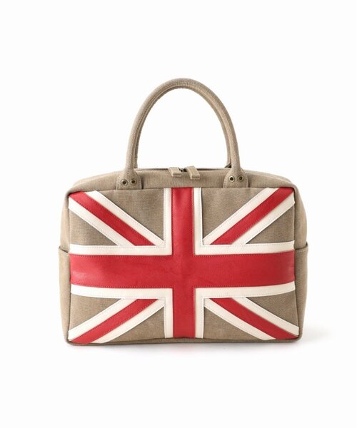 Oriens JOURNAL STANDARD（オリエンス ジャーナルスタンダード）の「《追加》ユニオンジャックボストンバッグ（ボストンバッグ・レディース・ベージュ・FREE）」の12枚目の写真