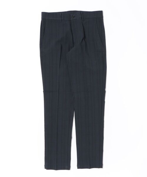 TAKA-Q(タカキュー)の「【ストレッチ 抗菌防臭】タカキュー スリム トラウザーパンツ チェック(チノパンツ・メンズ・ネイビー・MEDIUM/LARGE/3L/X-LARGE/S)」の3枚目の写真