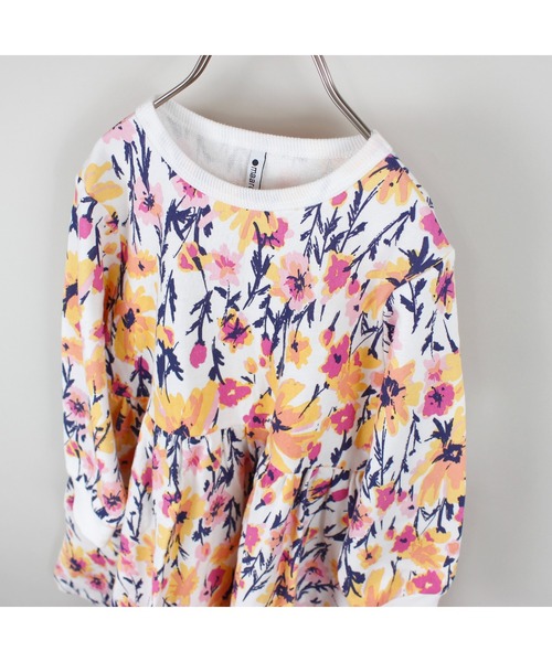 maarook（マルーク）の「コスモスＰＴふわかる裏毛ワンピース（ワンピース・キッズ・オレンジ・80ｃｍ/90cm/110cm/100cm/120cm/130cm）」の4枚目の写真