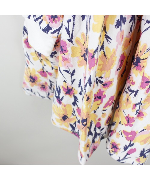 maarook（マルーク）の「コスモスＰＴふわかる裏毛ワンピース（ワンピース・キッズ・オレンジ・80ｃｍ/90cm/110cm/100cm/120cm/130cm）」の7枚目の写真