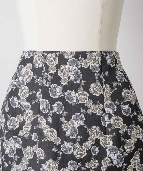 VIOLETTA（ヴィオレッタ）の「【HEIREN】ジャガードミニコクーンスカート（スカート・レディース・ブラック/ブルー・M/S）」の20枚目の写真