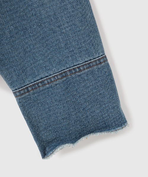 VICKY（ビッキー）の「フラップポケットショートデニムブルゾン≪手洗い可能≫（ブルゾン・レディース・ブルー/ネイビー・M）」の22枚目の写真