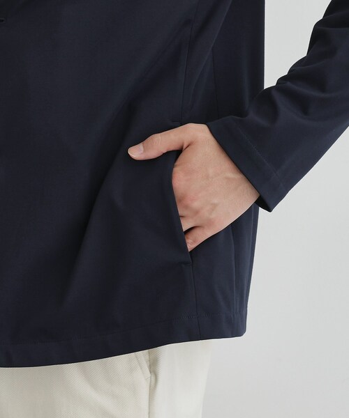 TAKEO KIKUCHI（タケオキクチ）の「リラックス カーディガン ジャケット（カーディガン/ボレロ・メンズ・ダークグレー/ネイビー/ブルー・01/02/03/04）」の10枚目の写真