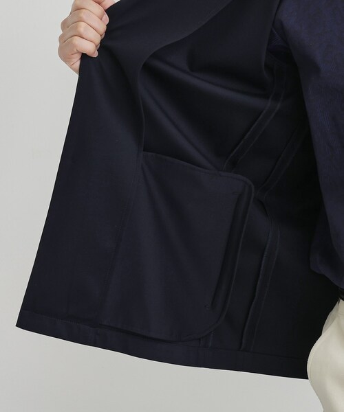 TAKEO KIKUCHI（タケオキクチ）の「リラックス カーディガン ジャケット（カーディガン/ボレロ・メンズ・ダークグレー/ネイビー/ブルー・01/02/03/04）」の11枚目の写真