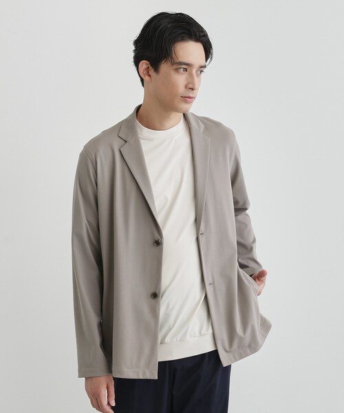TAKEO KIKUCHI（タケオキクチ）の「リラックス カーディガン ジャケット（カーディガン/ボレロ・メンズ・ダークグレー/ネイビー/ブルー・01/02/03/04）」の12枚目の写真