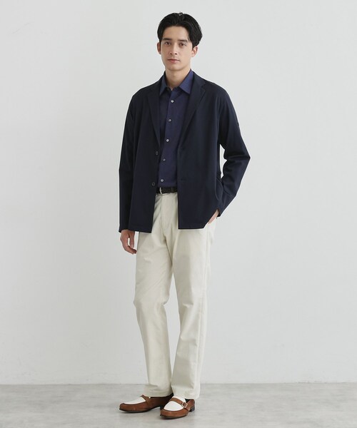 TAKEO KIKUCHI（タケオキクチ）の「リラックス カーディガン ジャケット（カーディガン/ボレロ・メンズ・ダークグレー/ネイビー/ブルー・01/02/03/04）」の22枚目の写真